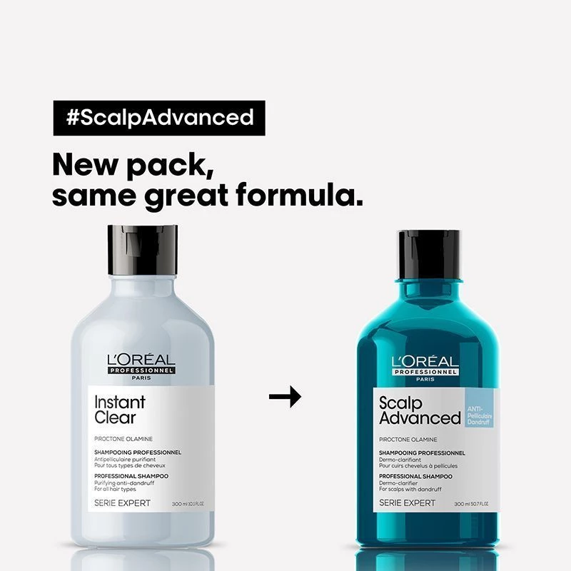 Loreal Professionnel Scalp Advanced Anti Dandruff Dermo Clarifier Shampoo For Dandruff Prone Scalp, 300 ml-2.webp